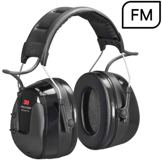 Pack de 2 Peltor WorkTunes Pro FM Radio - Casque antibruit radio FM - HRXS220A - Antenne FM