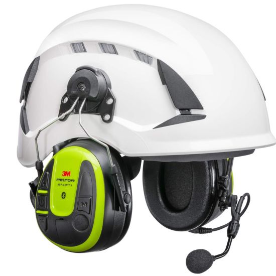 3M Peltor WS Alert X - Attaches-casque - Casque antibruit communicant - MRX21P3E4WS6 - pour casque de protection