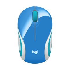 Logitech LGT-M187BU Wireless Mini Mouse M187 Blue WER
