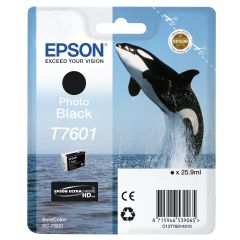 Epson T7601 Noir photo Ink/T7601 Killer Whale 25.9ml PBK