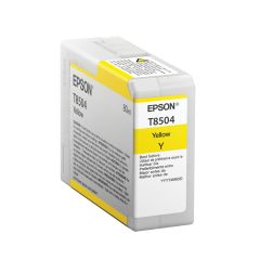 Epson Singlepack Yellow T850400 Ink/T8504 Ultrachrome HD