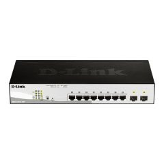 D-Link DGS-1210-10P Switch 8 port 10/100/1000BASE-T PoE+2p