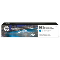 HP 981Y cartouche PageWide Cyan extra grande capacité