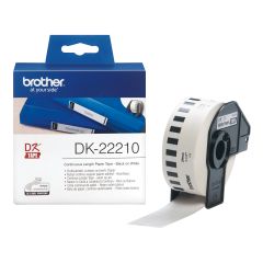 Brother DK-22210 Label roll/white 29mmx30.48m f QL-series