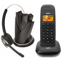 Pack téléphone et casque AEG D81