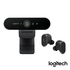 Kit de collaboration Logitech Brio et True Wireless