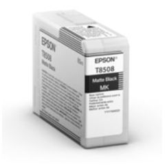 Epson UltraChrome HD Ink/Singlpck MatteBK T85080N 80ml