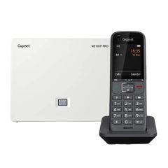 Gigaset téléphone sans fil IP SIP avec borne DECT N510 IP PRO et combiné S700H