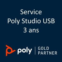 Service Poly Studio USB 3 ans
