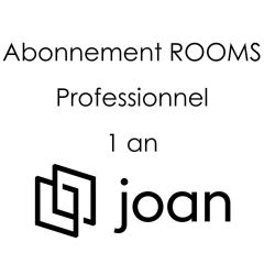 Abonnement Joan ROOMS Professionnel  - 1 an
