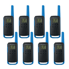 Pack 8 talkies walkies Motorola T62 talkabout