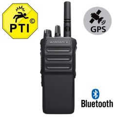 Motorola R7 PREMIUM - talkie-walkie numérique avec licence -  MDH06JDC9XA2AN - PTI BLUETOOTH GPS