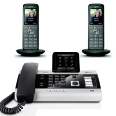 Téléphone Fixe Sans Fil Au Design Moderne Avec Répondeur Intégré Au Combiné  - Cl390a - Téléphone fixe BUT