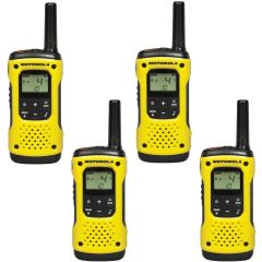 Pack 4 Motorola T92 H2O - Talkies walkies insubmersible 