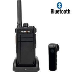 Retevis RB637 2.0 + Oreillette Bluetooth Offerte - talkie-walkie bluetooth sans licence 