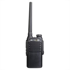 Retevis RT647 2.0 Noir - Talkie-walkie étanche sans licence, PMR446