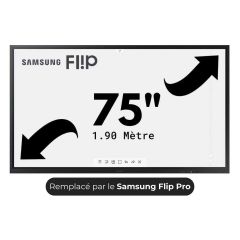 Samsung Flip 3.0 - 75 Pouces - (WM75A) Ecran Interactif