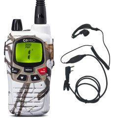 Midland G9 Pro White Storm + 1 Oreillette Confort - Talkie walkie sans licence - C1385.08
