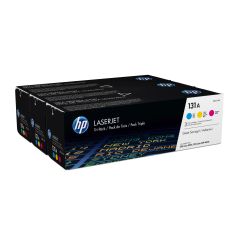 Toners HP 131A Tri-Pack vue 1