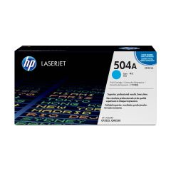 Toner HP 504A Cyan vue 1