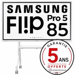 Samsung Flip Pro 85 pouces avec Pied roulant