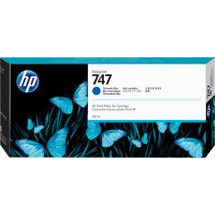 HP 746 Bleu 300ml vue 1