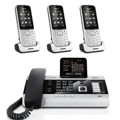 Pack Gigaset DX800A + 3 Gigaset SL450H