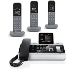 Pack Gigaset DX800A + 3 Gigaset CL390Hx