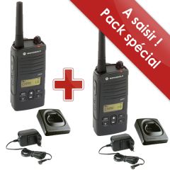 Pack de 2 Motorola XTNiD avec afficheur