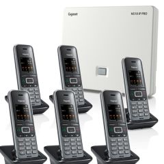 Pack Gigaset N510A IP Pro + 6 Gigaset S650H Pro DECT 