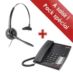 Pack Temporis 380 + Plantronics Duoset 