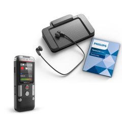 Pack dictaphone + kit de transcription philips