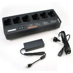 Chargeur multiple Motorola R5 PMPN4289B avec alimentation