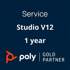 Service Poly+ pour Poly Studio V12 - 1 an