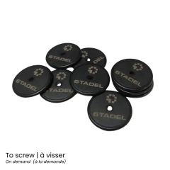 Pack de 10 Tag RFID à visser 6TADEL pour rondier, controleur de ronde