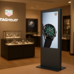 totem vidéo philips - écran 55 pouces