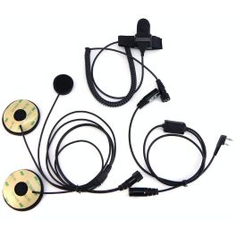 Kit audio oreillette MA24-M 2-PIN Motorola Midland