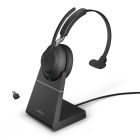Jabra Evolve2 65 Mono UC (dongle USB-C) avec base de chargement