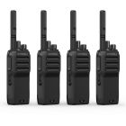 Pack de 4 Motorola R2 UHF Numérique - Réf MDH11YDC9JA2AN 