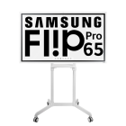 Samsung Flip PRO 65 avec pied roulant rotatif - WM65B
