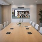 Kit Visioconférence Samsung + VisioBar 4K + 4 microphones sans fil
