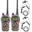 Pack de 2 Midland G9 Camouflage PRO + 2 oreillettes confort