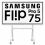 Samsung Flip Pro 5 75 pouces avec Pied roulant