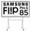 Samsung Flip Pro 5 85 pouces avec Pied roulant