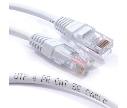 Mr Tronic 50m Câble de Réseau Ethernet Bobine Internet Haut Débit AWG24 PC Commutateur RJ45 CAT6 Switch LAN Gigabit Modem Câble d'installation UTP CCA Routeur 50 Mètres, Orange 