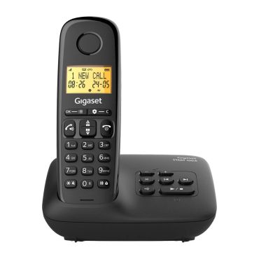 Panasonic DECT 6.0 Téléphone filaire/sans fil 2 en 1 avec répondeur
