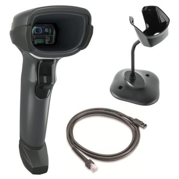 Datalogic ADC HD3130-BKK1B Heron HD3130,1D Scanner, USB KIT, Stand, Black Heron HD3130 1D SCNR USB KIT Stand BLK
