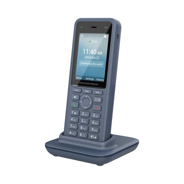 Téléphone Fixe WiFi Grandstream WP810 - 2 Lignes, écran TFT - Noir Métallique - Pour Entreprise Et Professionnels