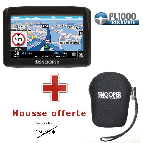 Snooper PL1000 - GPS Poids lourds - Snooper