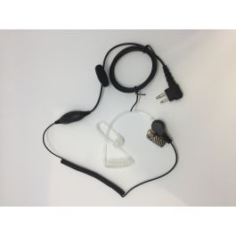 Oreillette Talkie-walkie En Forme De G, Casque Avec Micro PTT, Compatible Avec La Radio Bidirectionnelle Kenwood Bao Feng